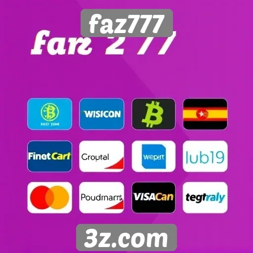 Faz777 e as opções de pagamento disponíveis