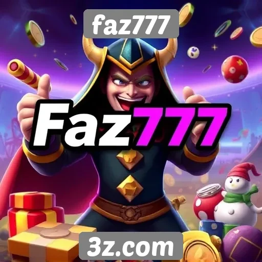 Variedade de jogos disponíveis no faz777